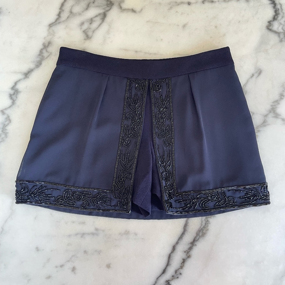 Club Monaco Embellished Skort